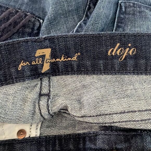 7 For All Mankind Dojo Crop Jeans 29 - Picture 6 of 7